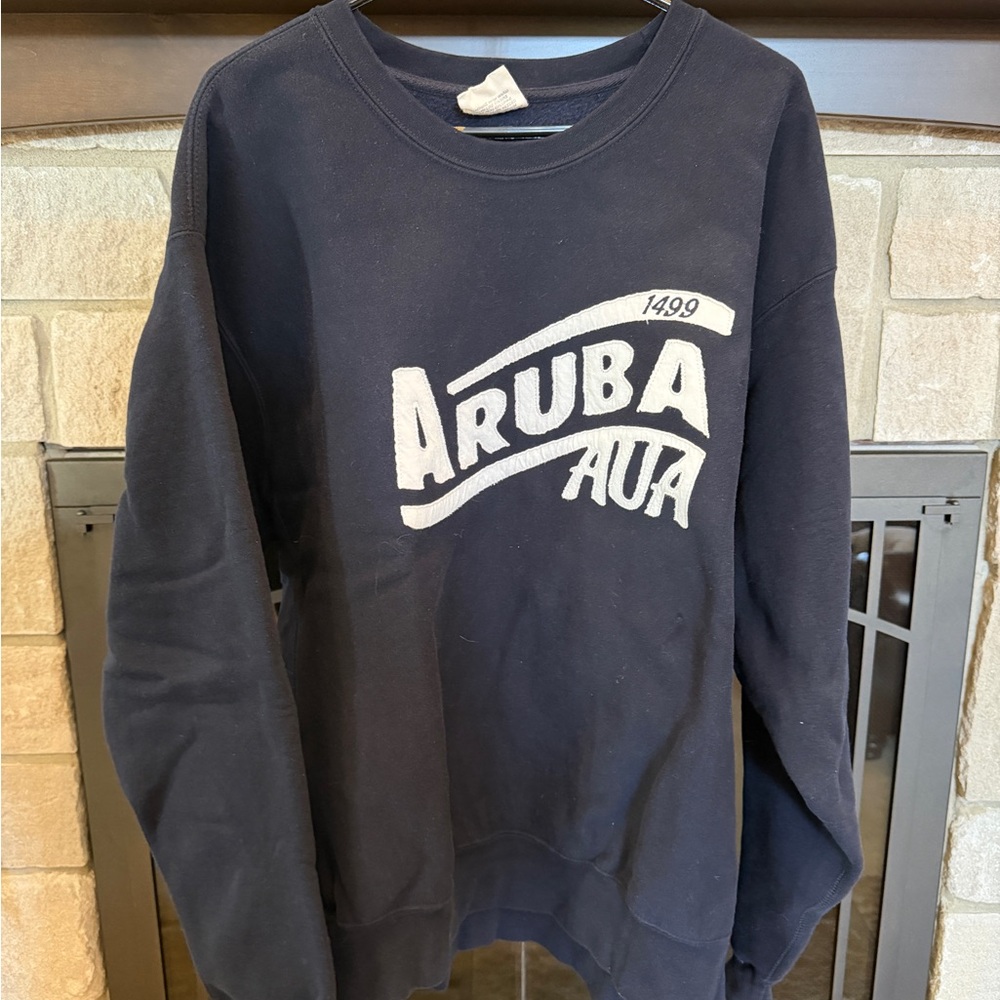 Men's Aruba Navy Blue Sweatshirt
